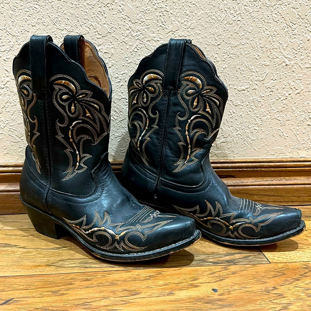 Women’s Black Western Boots